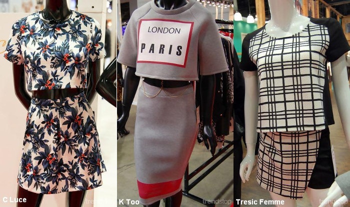 Vêtements tendances vus sur les salons Printemps/Eté 2015 Vêtements tendances vus sur les salons Printemps/Eté 2015