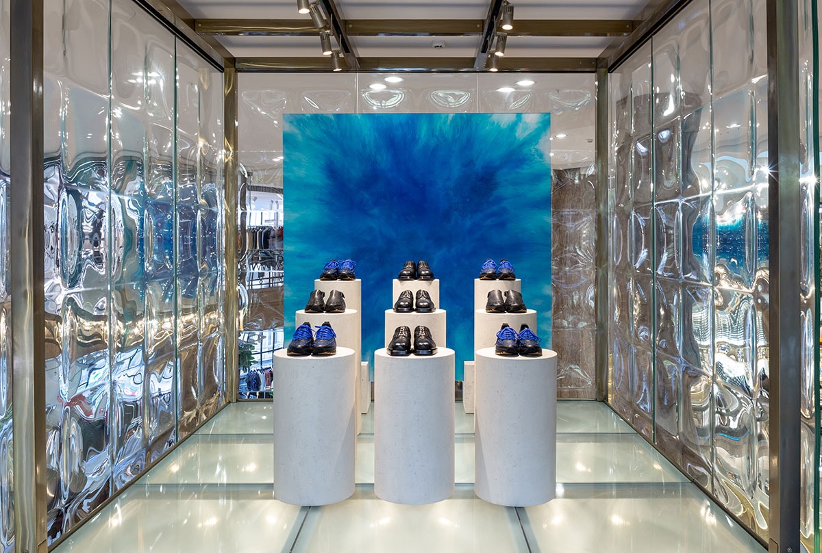 En image : le pop-up store Bottega Veneta aux Galeries Lafayette Champs-Élysées En image : le pop-up store Bottega Veneta aux Galeries Lafayette Champs-Élysées
