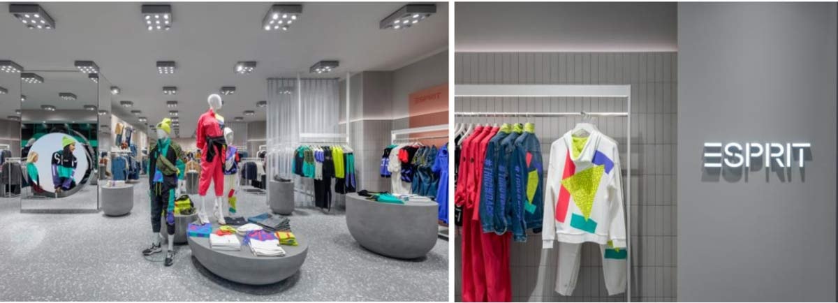 Esprit présente son nouveau concept de magasin à Pékin Esprit présente son nouveau concept de magasin à Pékin