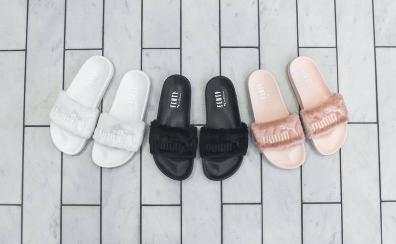 puma slides fenty
