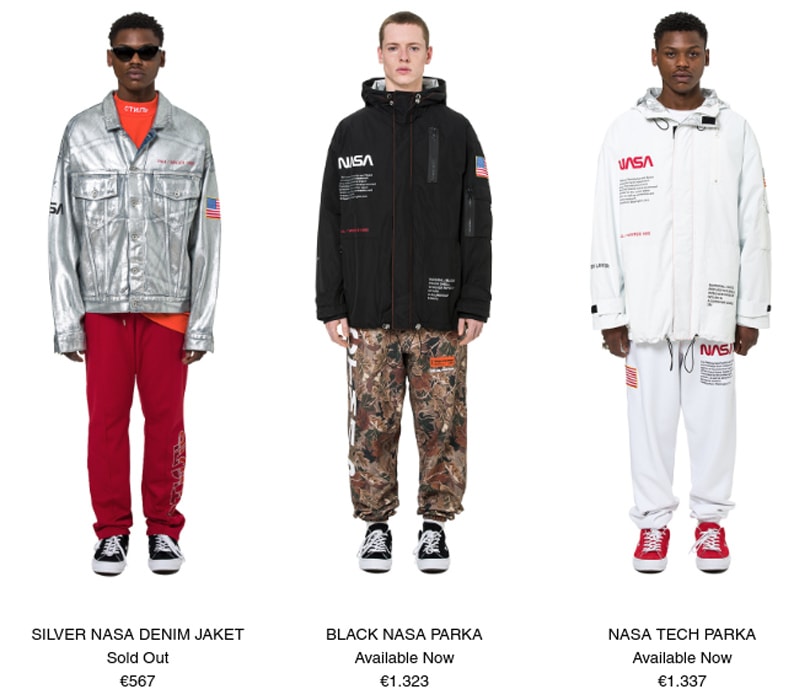 Heron Preston launches collection in celebration of NASA Heron Preston launches collection in celebration of NASA