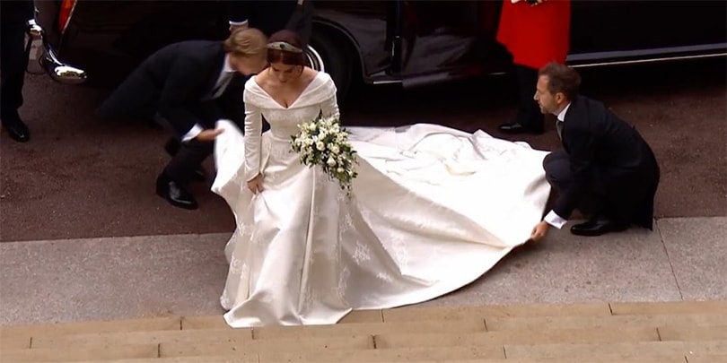 Princess Eugenie weds in Peter Pilotto Princess Eugenie weds in Peter Pilotto