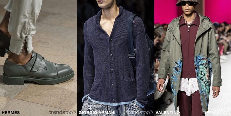 Spring Summer 2020 Men's Colour Themes Spring Summer 2020 Men's Colour Themes