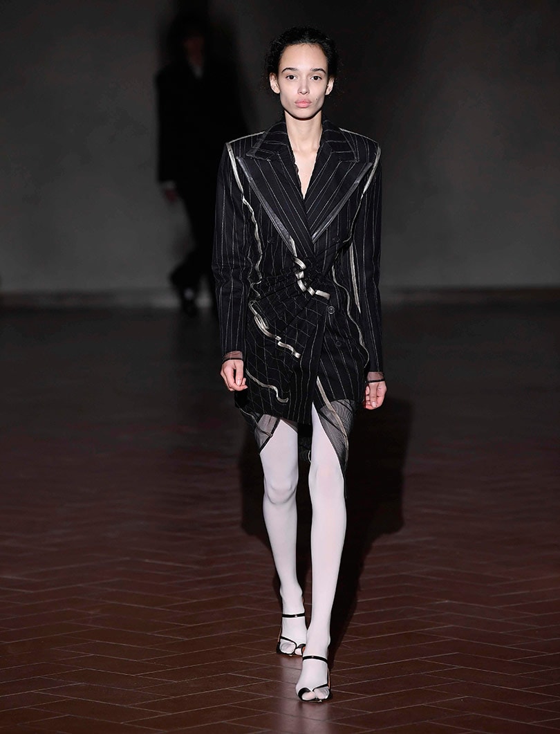 Glenn Martens presents Y/Project AW19 collection at Pitti Uomo Glenn Martens presents Y/Project AW19 collection at Pitti Uomo