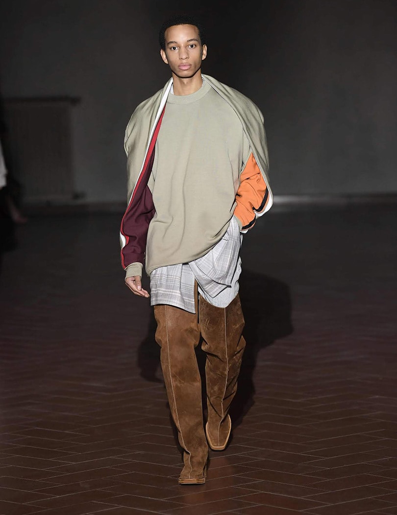 Glenn Martens presents Y/Project AW19 collection at Pitti Uomo Glenn Martens presents Y/Project AW19 collection at Pitti Uomo