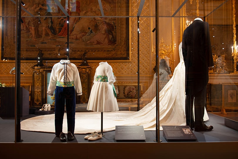 Princess Eugenie’s wedding dress goes on display Princess Eugenie’s wedding dress goes on display