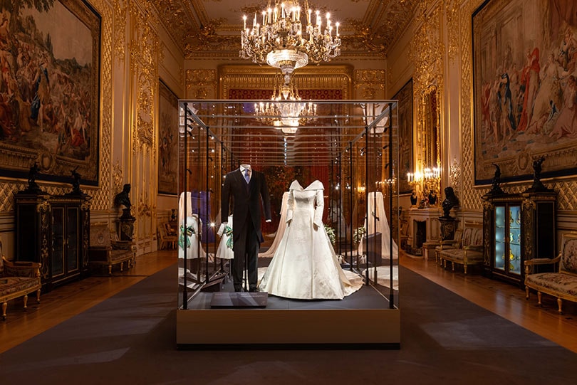 Princess Eugenie’s wedding dress goes on display Princess Eugenie’s wedding dress goes on display