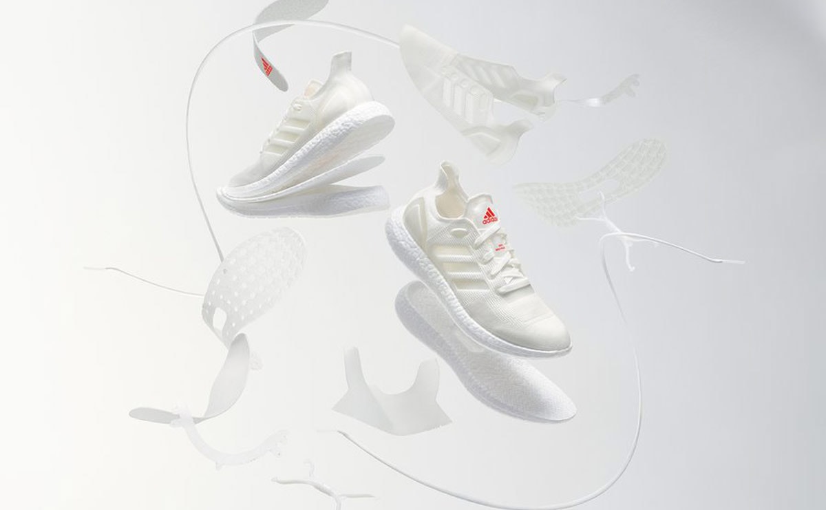 Adidas unveils 100 percent recyclable running shoe Adidas unveils 100 percent recyclable running shoe