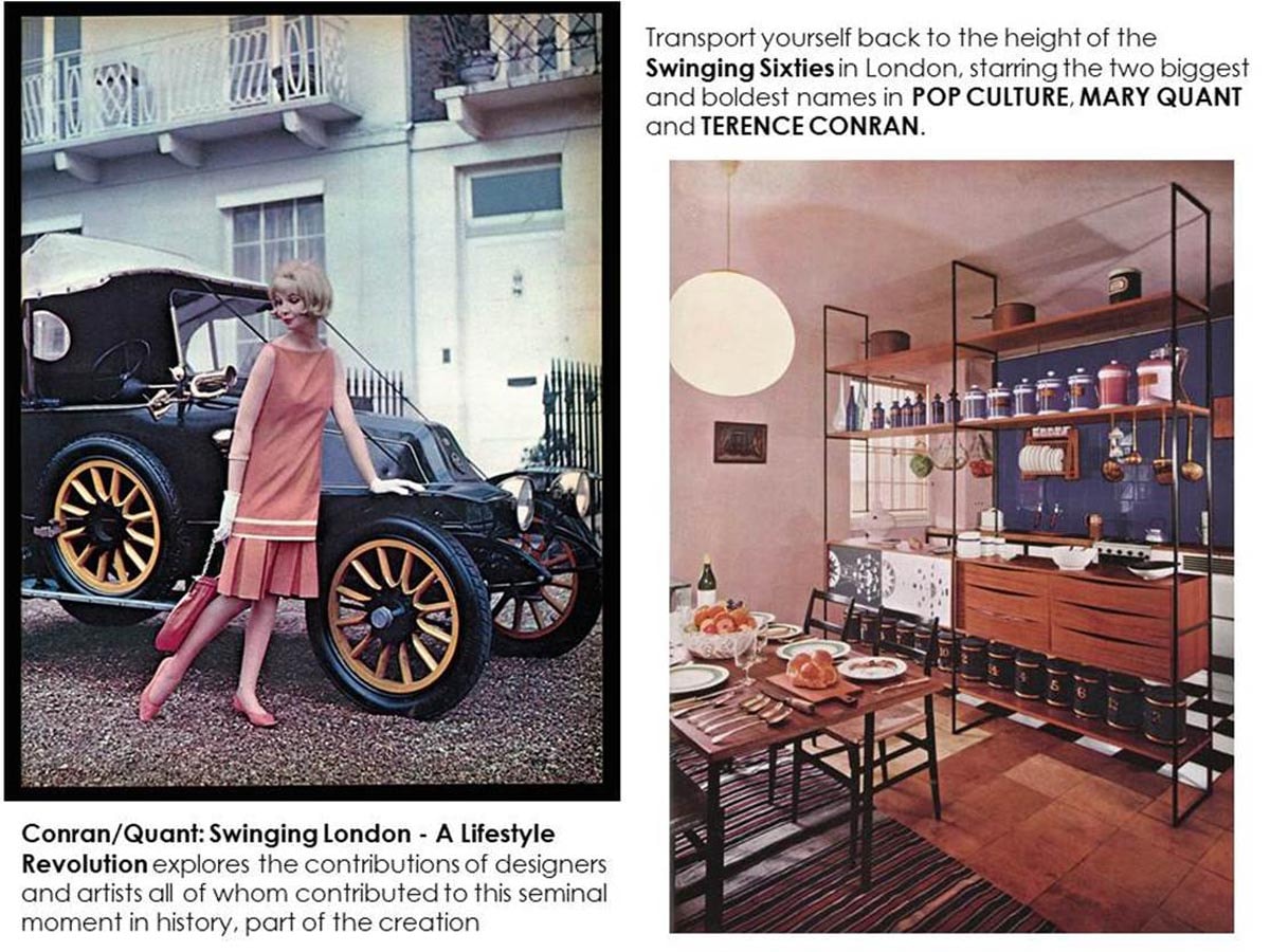 Inside the new book "Swinging London: A Lifestyle Revolution / Terence Conran - Mary Quant" Inside the new book "Swinging London: A Lifestyle Revolution / Terence Conran - Mary Quant"