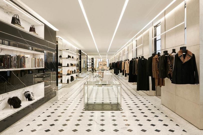 Saint Laurent takes over former Colette location with Rive Droite Saint Laurent takes over former Colette location with Rive Droite
