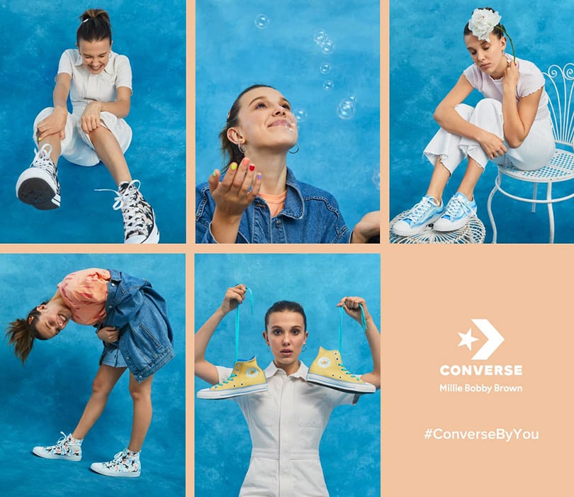 Converse collaborates with Stranger Things star Millie Bobby Brown Converse collaborates with Stranger Things star Millie Bobby Brown