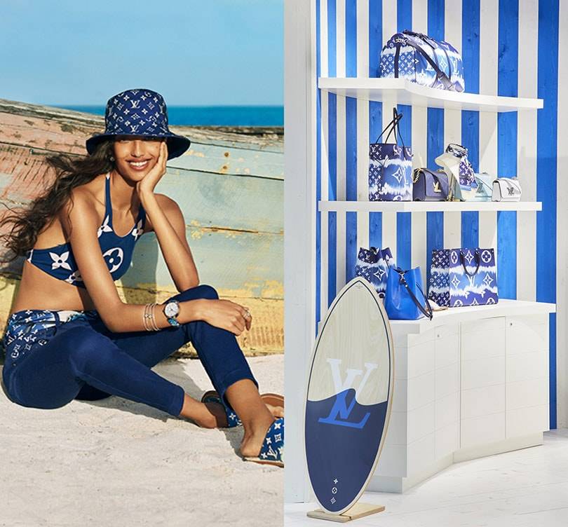 Louis Vuitton Opens a Summer Themed Pop-Up Store at Galeries Lafayette –  WindowsWear